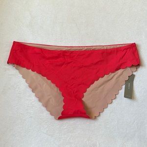 NWT J.Crew Scalloped Bikini Bottom, L
